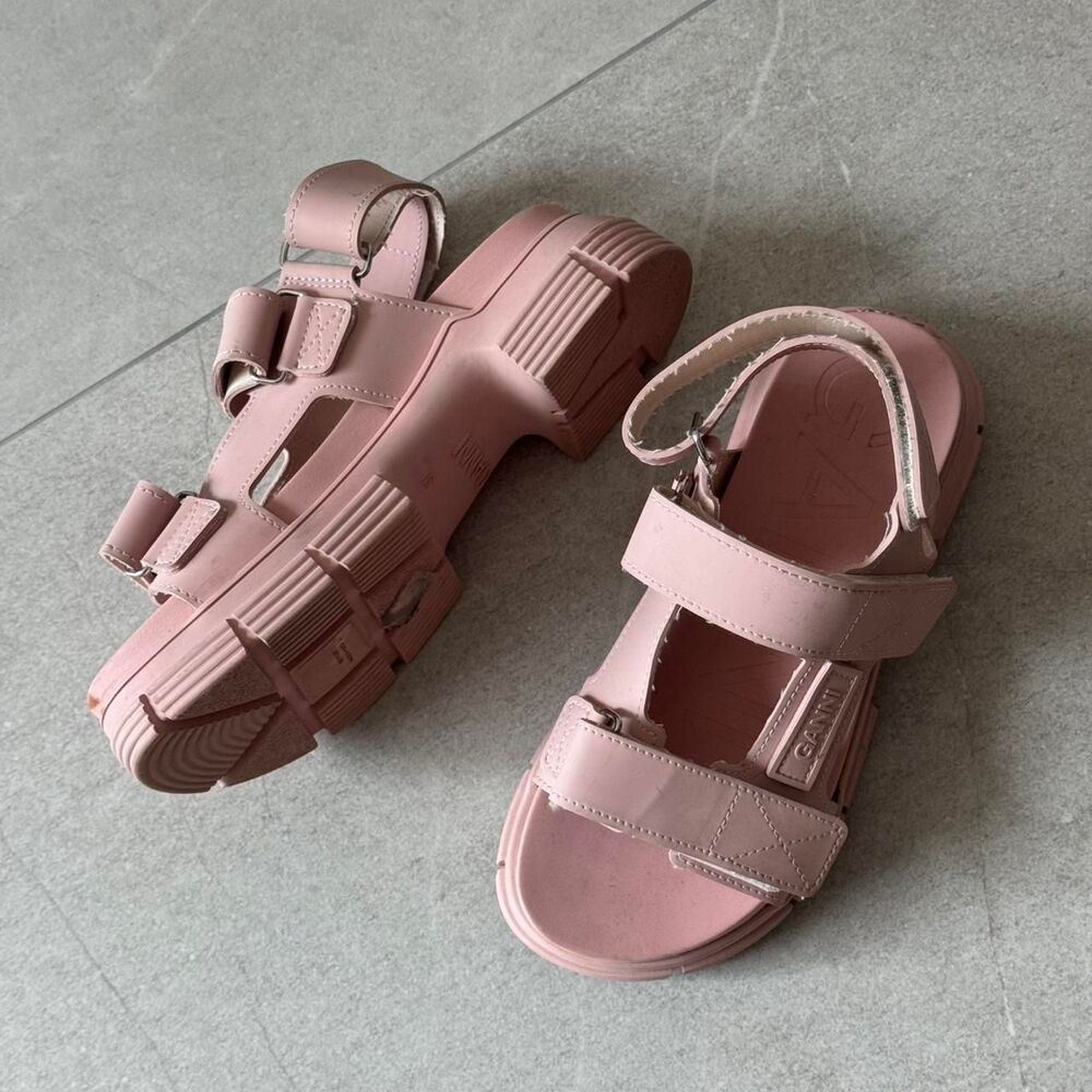 Ganni Pink Sandals